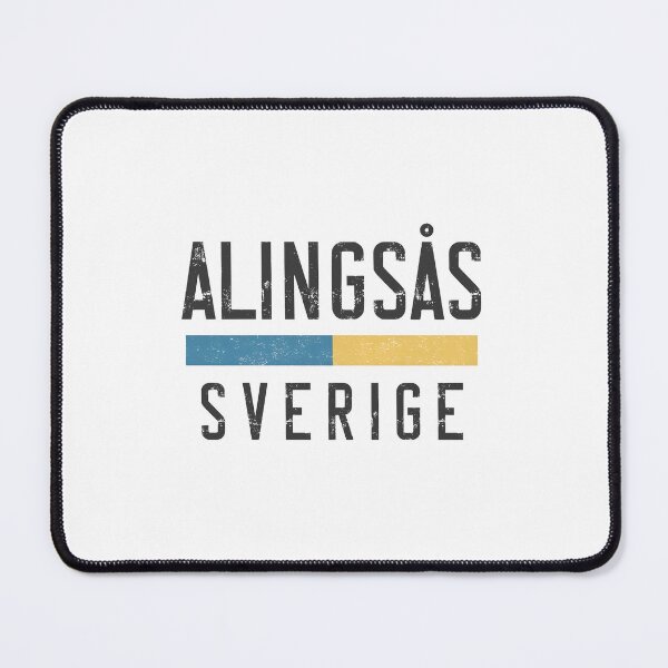 Item preview, Alingsås Sverige Retro Vintage Swedish Flag  designed and sold by jeshands.
