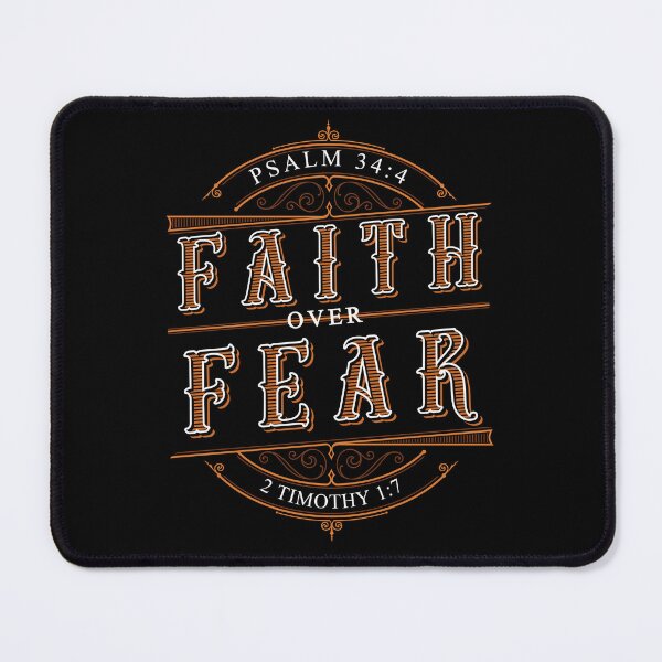 Item preview, FAITH OVER FEAR - For God did not give us a spirit of timidity, but of power and love and self-control designed and sold by FaithwinsFear.