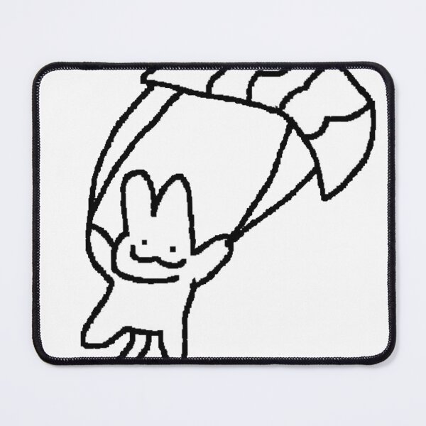 Item preview, Parachute kitty sticker designed and sold by MafuButler.