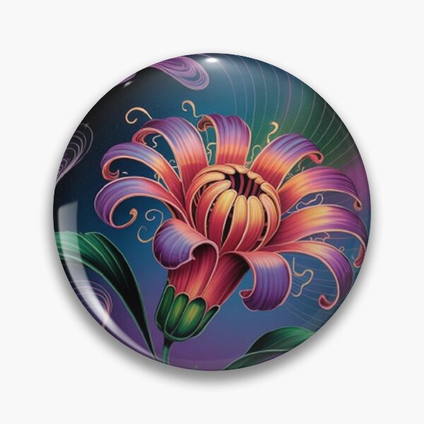 Item preview, Exotic flower in a hypnotic style. designed and sold by Lilashakti ⭐️ ⭐️ ⭐️ ⭐️ ⭐️.