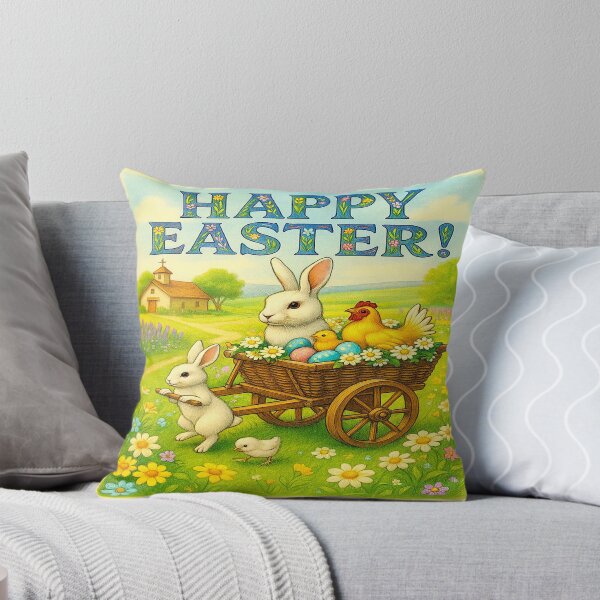 Item preview, Cute easter postcard designed and sold by LOKOthing.