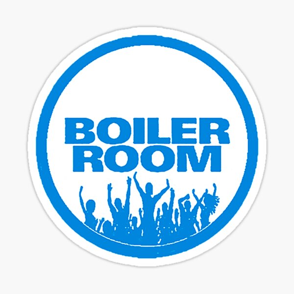 Artikel-Vorschau von Boiler Room Crowd Blau Weiß, designt und verkauft von JOSIALOGAN.