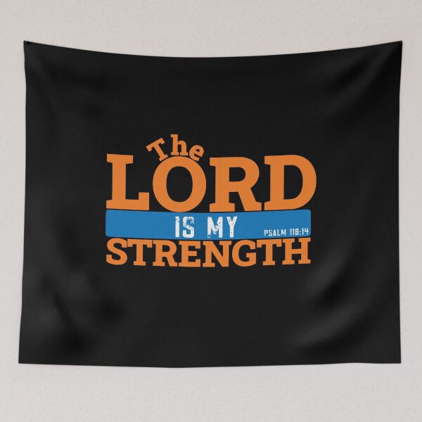 Item preview, The Lord is My Strength Psalm 118:14 designed and sold by FaithwinsFear.