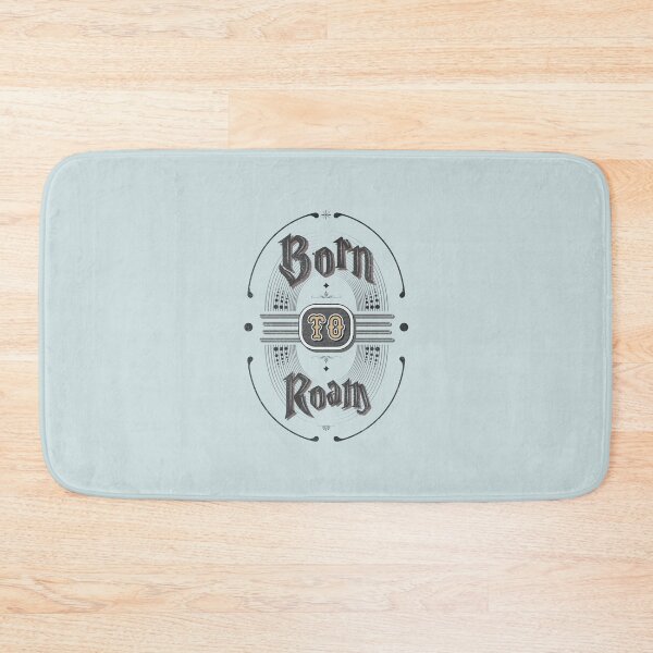 Item preview, Born To Roam typography designed and sold by trepiu.