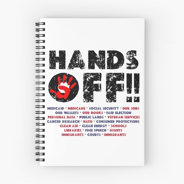 Item preview, Hands off my social security sign protest designed and sold by BrightNook.