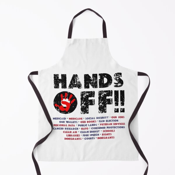Item preview, Hands off my social security sign protest designed and sold by BrightNook.