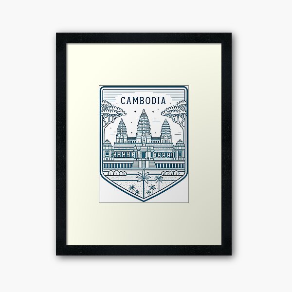 Aperçu de l'œuvre CAMBODGE créée et vendue par likbatonboot.