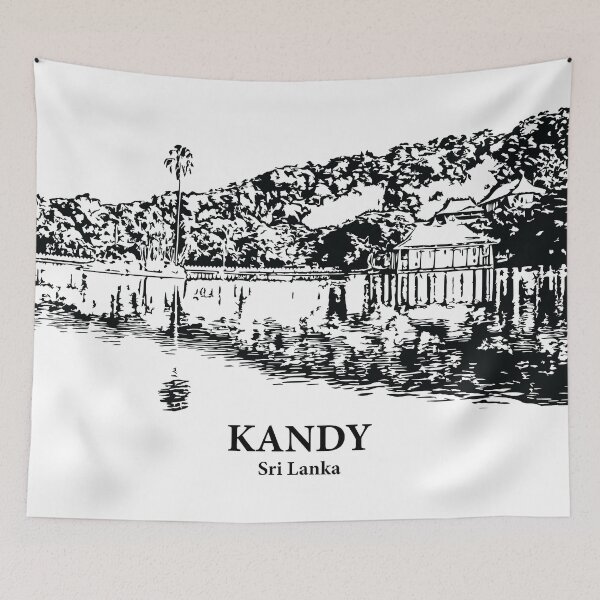 Item preview, Kandy - Sri Lanka designed and sold by Lakeric Cityscapes.
