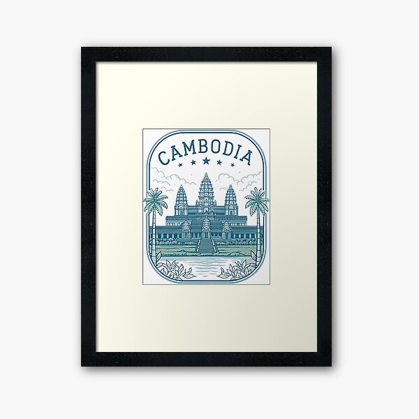 Aperçu de l'œuvre CAMBODGE créée et vendue par likbatonboot.
