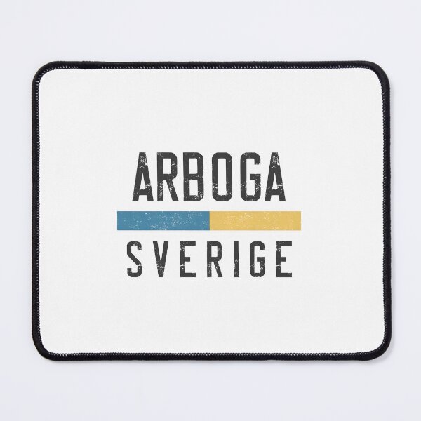 Item preview, Arboga Sverige Retro Vintage Swedish Flag  designed and sold by jeshands.
