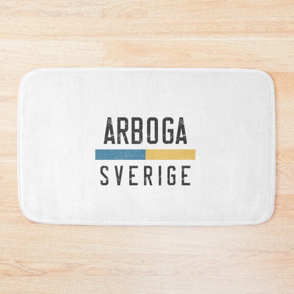 Item preview, Arboga Sverige Retro Vintage Swedish Flag  designed and sold by jeshands.