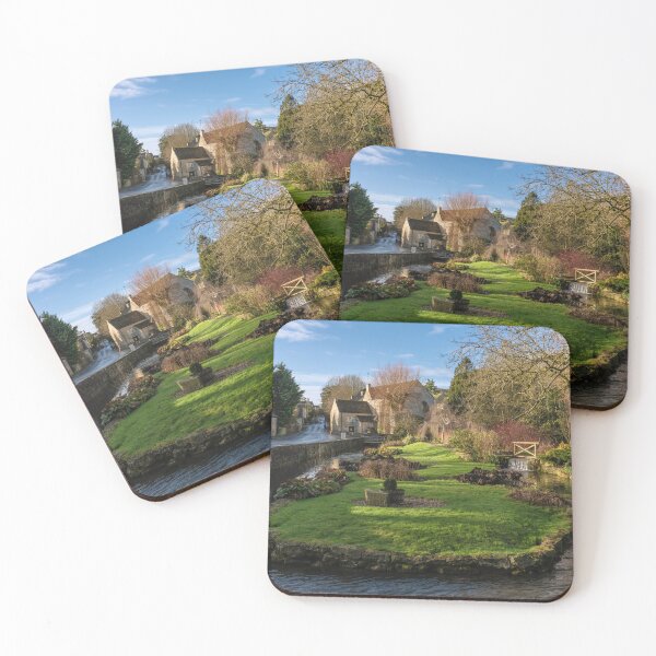 Item preview, Scenic gardens in Bibury Village designed and sold by WorldScenery.