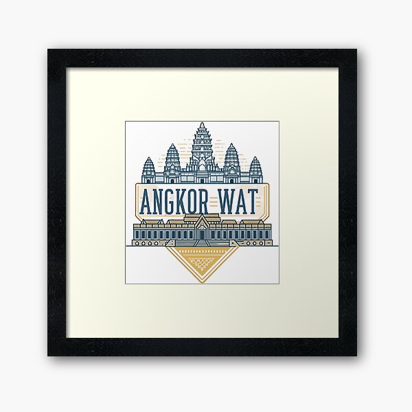 Aperçu de l'œuvre ANGKOR VAT créée et vendue par likbatonboot.