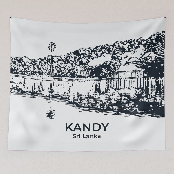 Item preview, Kandy - Sri Lanka designed and sold by Lakeric Cityscapes.