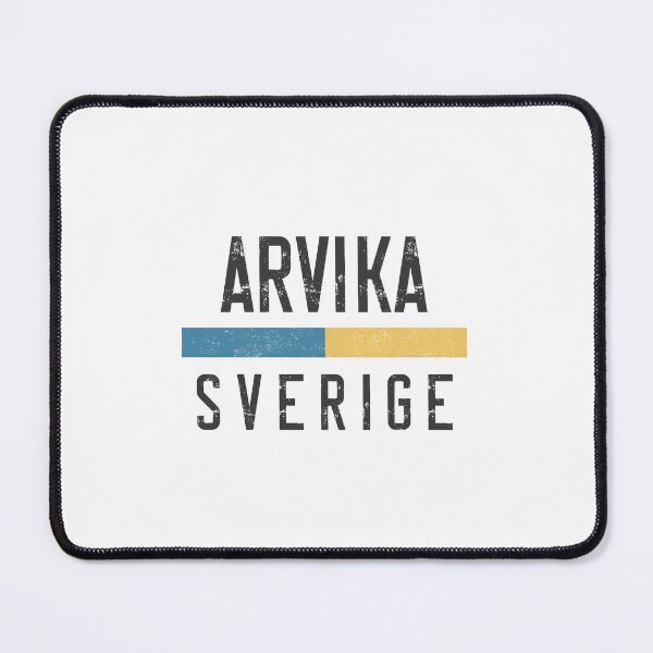 Item preview, Arvika Sverige Retro Vintage Swedish Flag  designed and sold by jeshands.