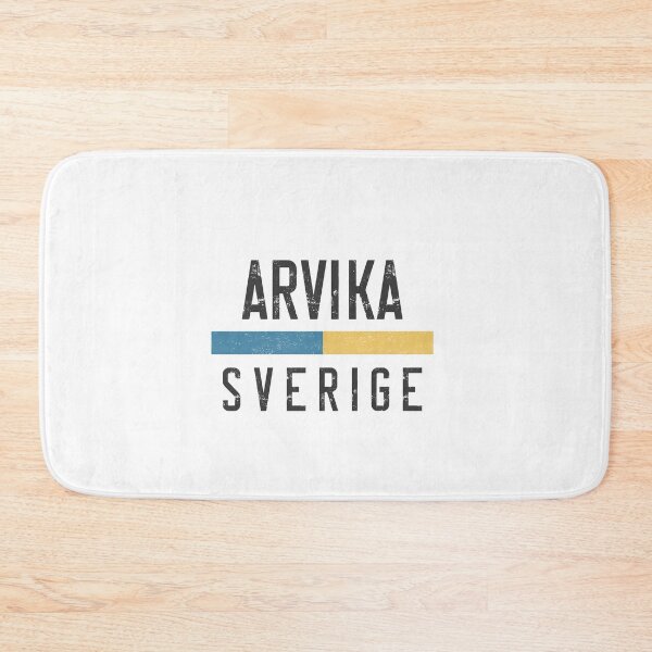 Item preview, Arvika Sverige Retro Vintage Swedish Flag  designed and sold by jeshands.