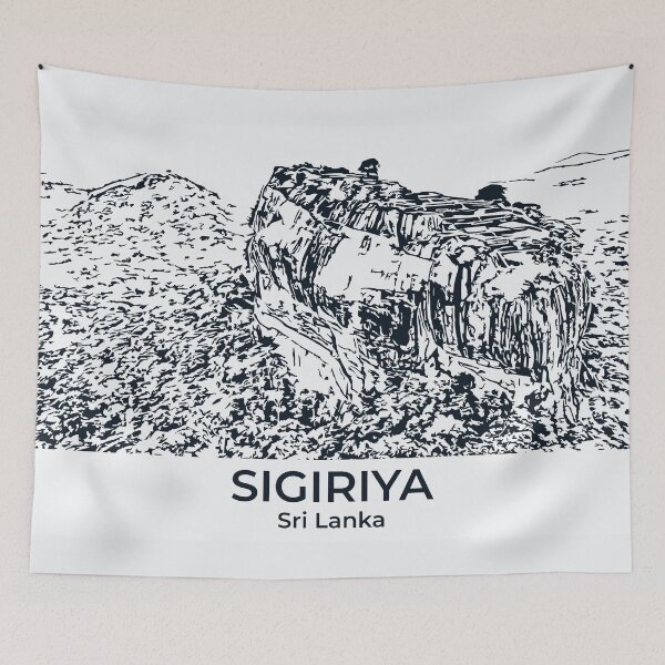 Item preview, Sigiriya - Sri Lanka designed and sold by Lakeric Cityscapes.