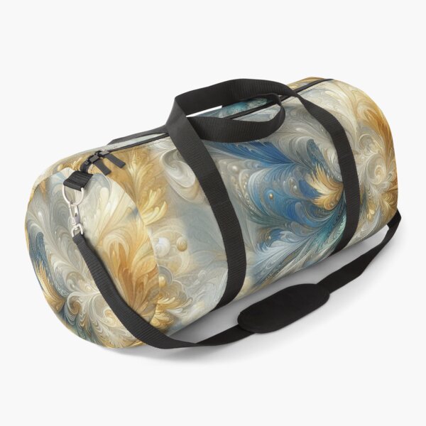 Item preview, Chic Elegant Swirls in Gold, Silver, Blue, Yellow & Dragons designed and sold by NadineMay.