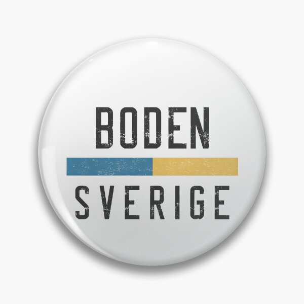 Artikelvorschau, Boden Sverige Retro Vintage Swedish Flag  entworfen und verkauft von jeshands.