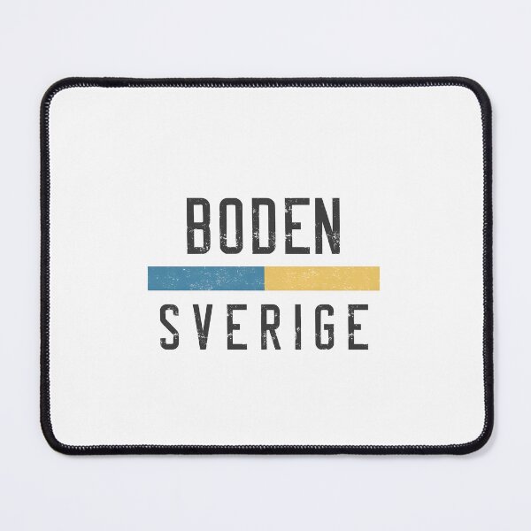Item preview, Boden Sverige Retro Vintage Swedish Flag  designed and sold by jeshands.
