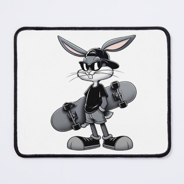 Item preview, Urban Bunny Vibes – Cool Cartoon Skater Style designed and sold by LUXORÉA.