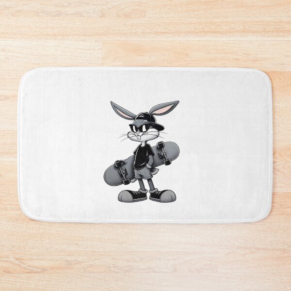 Item preview, Urban Bunny Vibes – Cool Cartoon Skater Style designed and sold by LUXORÉA.