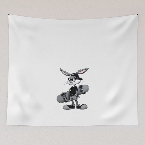 Item preview, Urban Bunny Vibes – Cool Cartoon Skater Style designed and sold by LUXORÉA.