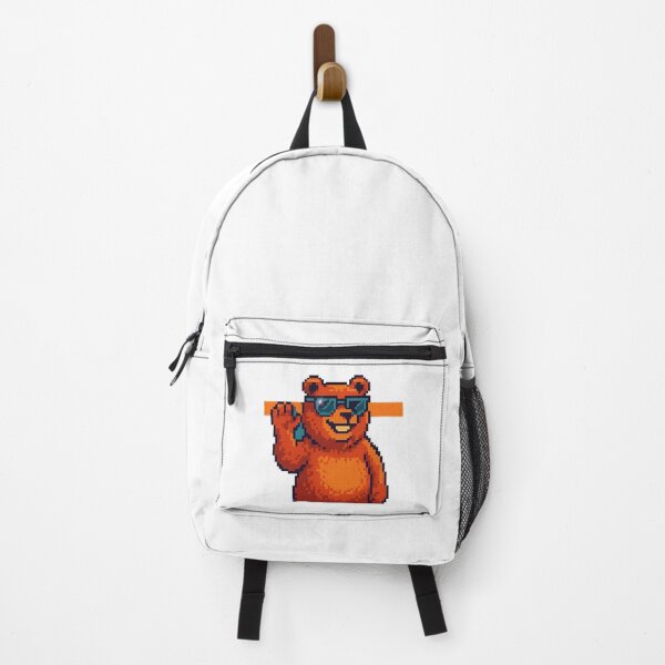 Item preview, Friendly Alpha Bear wearing sunglasses. designed and sold by Lunaria Arts.