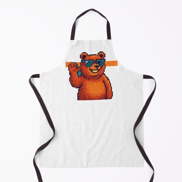 Item preview, Friendly Alpha Bear wearing sunglasses. designed and sold by Lunaria Arts.