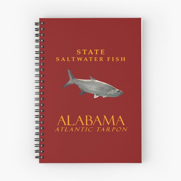 Item preview, Alabama Territory Saltwater Fish Atlantic tarpon designed and sold by taiche.
