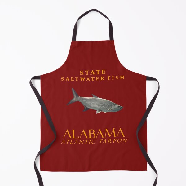 Item preview, Alabama Territory Saltwater Fish Atlantic tarpon designed and sold by taiche.