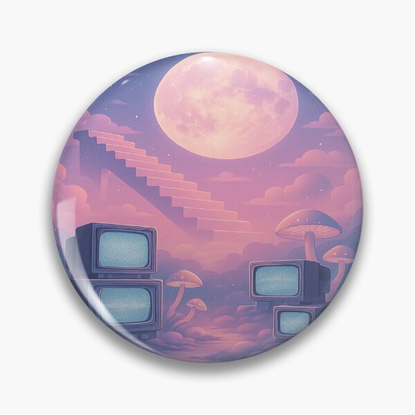 Item preview, Stairway to the Surreal – Dreamcore Vaporwave Aesthetic designed and sold by The Design KAD.