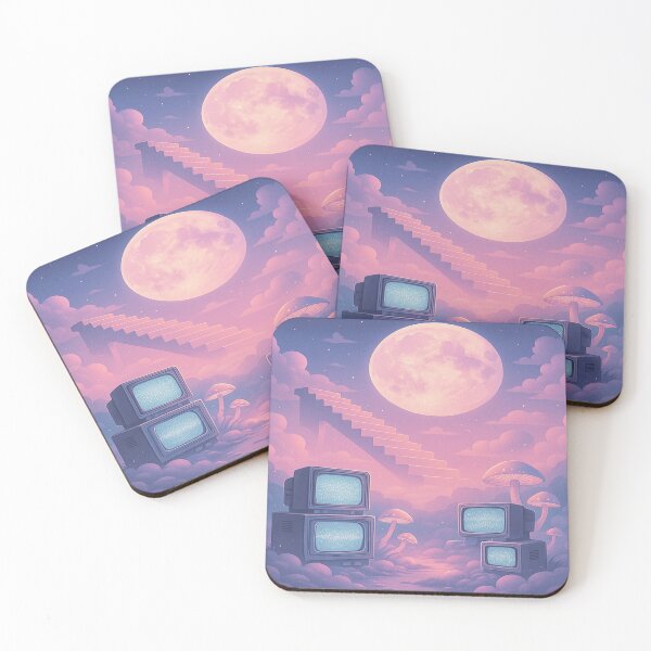 Item preview, Stairway to the Surreal – Dreamcore Vaporwave Aesthetic designed and sold by The Design KAD.
