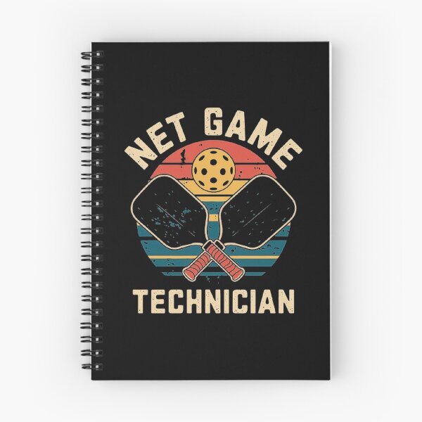 Item preview, Vintage Pickleball Paddle Design – Net Game Technician Retro Sports Art designed and sold by love3617.