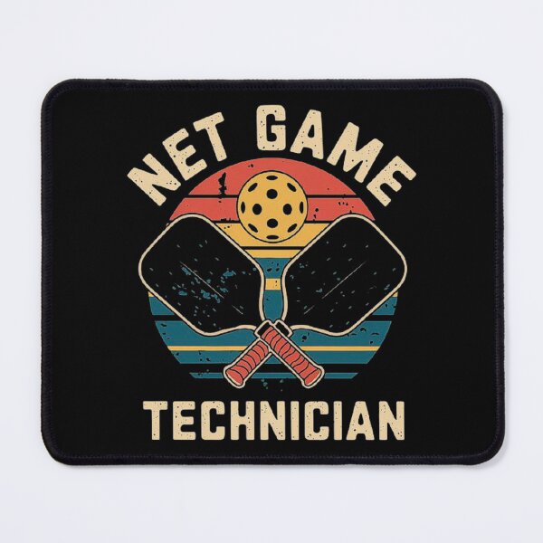 Item preview, Vintage Pickleball Paddle Design – Net Game Technician Retro Sports Art designed and sold by love3617.