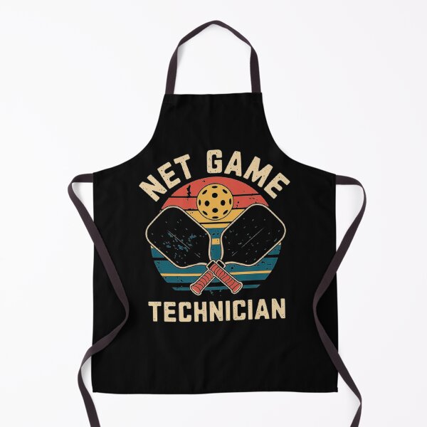 Item preview, Vintage Pickleball Paddle Design – Net Game Technician Retro Sports Art designed and sold by love3617.