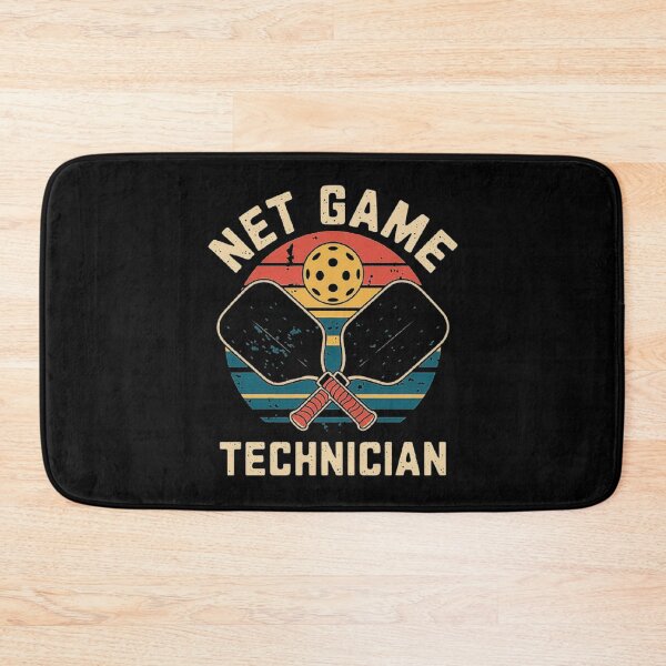 Item preview, Vintage Pickleball Paddle Design – Net Game Technician Retro Sports Art designed and sold by love3617.