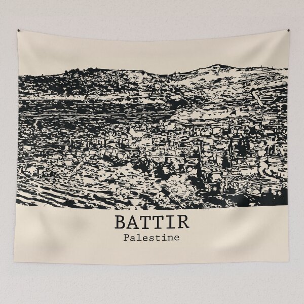 Item preview, Battir - Palestine designed and sold by Lakeric Cityscapes.