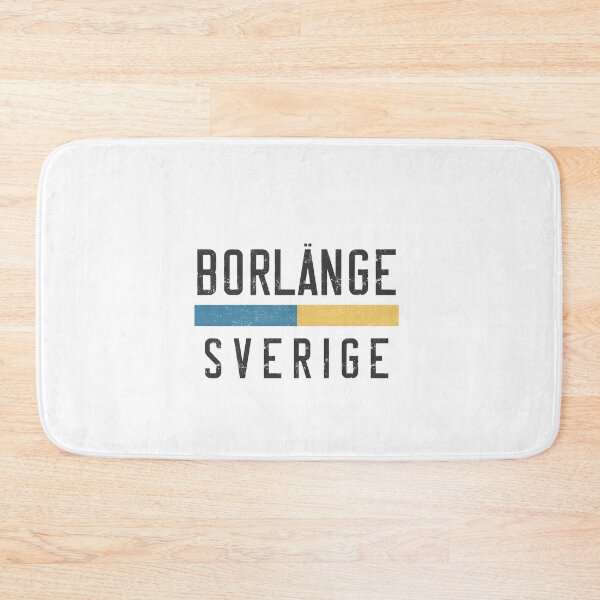 Item preview, Borlänge Sverige Retro Vintage Swedish Flag  designed and sold by jeshands.
