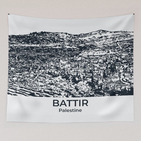 Item preview, Battir - Palestine designed and sold by Lakeric Cityscapes.