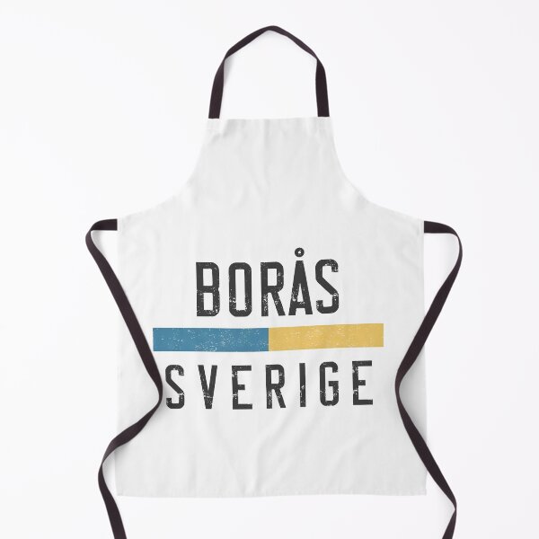 Item preview, Borås Sverige Retro Vintage Swedish Flag designed and sold by jeshands.