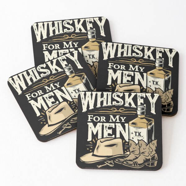 Item preview, Whiskey For My Men designed and sold by PlanetMarker.