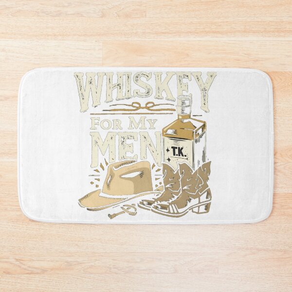 Item preview, Whiskey For My Men designed and sold by PlanetMarker.