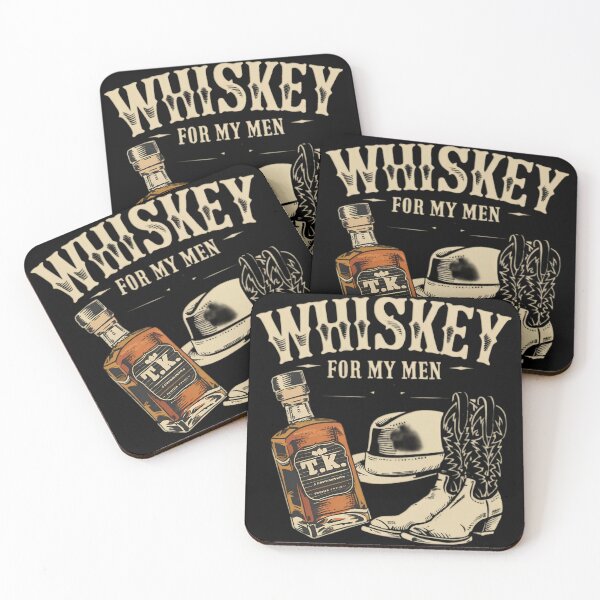 Item preview, Whiskey For My Men designed and sold by PlanetMarker.