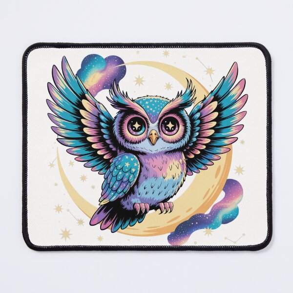 Item preview, galaxy owl designed and sold by WAISLYV.