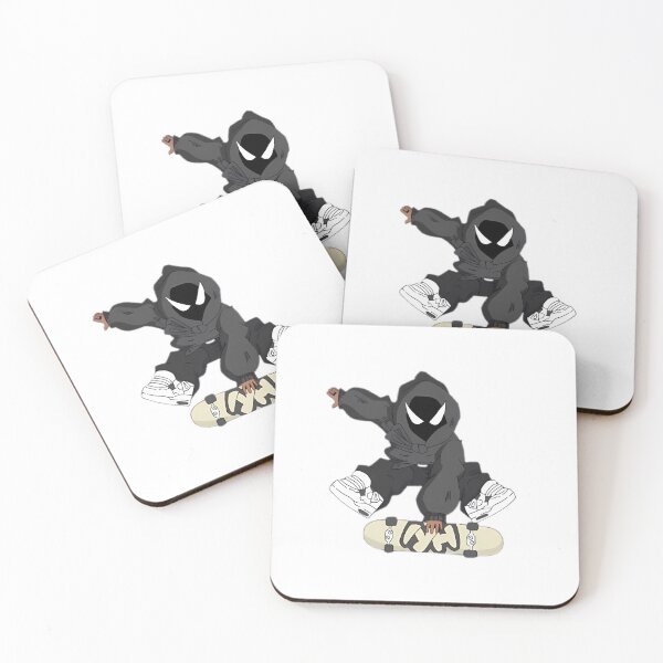 Item preview, Masked Skater Vibes – Urban Shadow Rider designed and sold by LUXORÉA.
