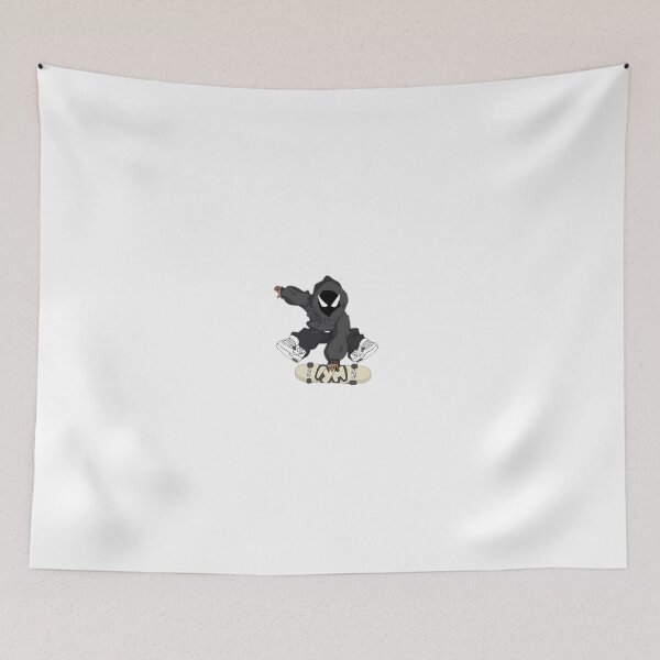 Item preview, Masked Skater Vibes – Urban Shadow Rider designed and sold by LUXORÉA.
