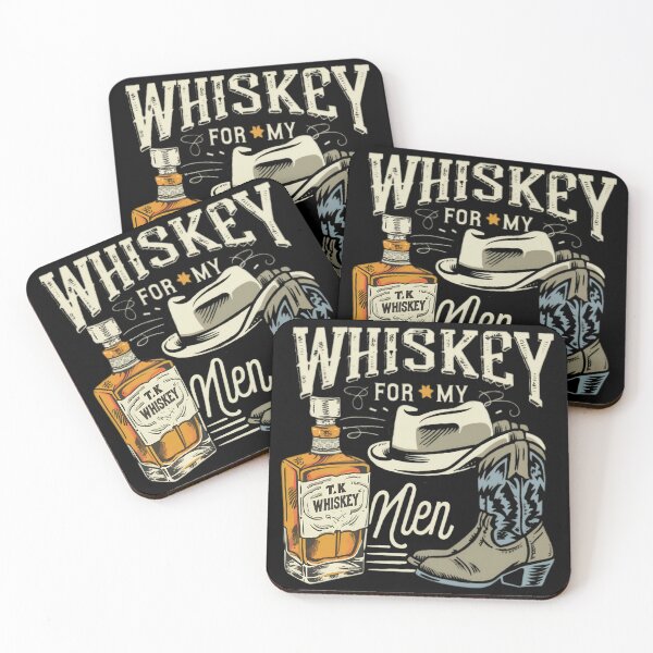 Item preview, Whiskey For My Men designed and sold by PlanetMarker.