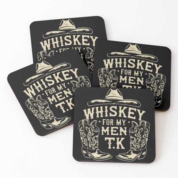 Item preview, Whiskey For My Men designed and sold by PlanetMarker.