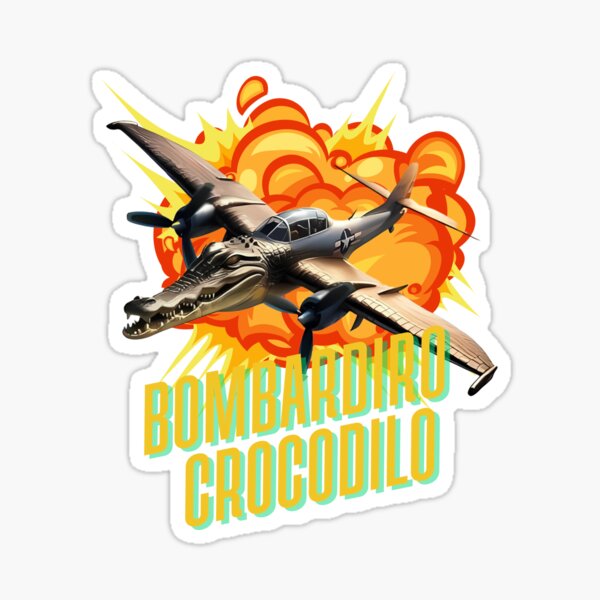 Artikel-Vorschau von Bombardiro Crocodilo Meme-Kunst, designt und verkauft von Desikhanna123.